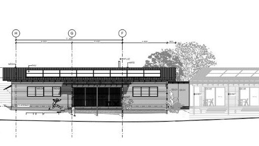 A sketch of what the group home could look like.