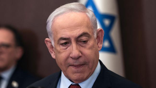 Israeli Prime Minister Benjamin Netanyahu. Picture: AFP