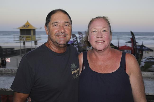 <p>John and Jodie Harland. The Pulse for Shaw and Partners Shannon Eckstein Ironman Classic awards evening at Northcliffe Surf Lifesaving Club Saturday the 11th of February. Picture: Marcelo Lang</p>