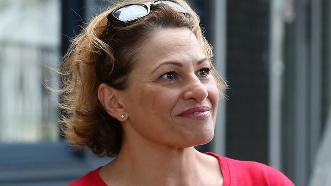 BRISBANE, AUSTRALIA - OCTOBER 31: Labor Member for South Brisbane Jackie Trad is seen at a polling location on October 31, 2020 in Brisbane, Australia. Labor premier Annastacia Palaszczuk is campaigning for a third term against the Liberal National party led by Deb Frecklington. A record number of Queenslanders voted early ahead of election day, due to the COVID-19 pandemic. (Photo by Jono Searle/Getty Images)