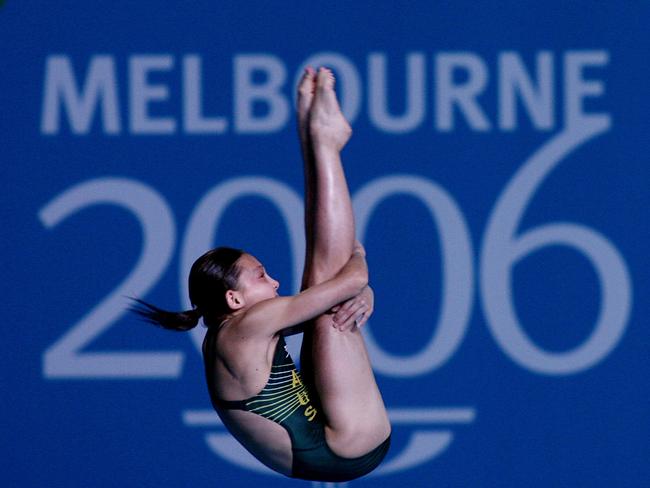 Diver Melissa Wu competes at the Melbourne 2006 Commonwealth Games. Picture: File