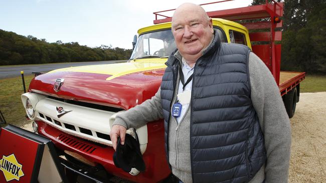 Trucking tycoon Lindsay Fox is a former St Kilda ruckman. Picture: David Caird