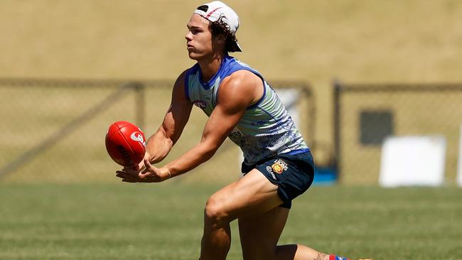 Cam Rayner is part of an exciting young core at the Lions. Picture: Getty Images