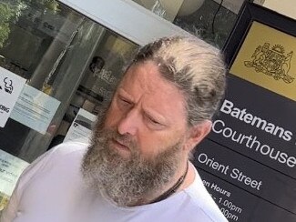 Christopher Roberts leaving Batemans Bay Court