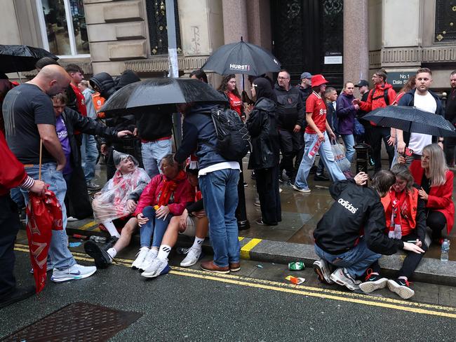 Emergency services assist the injured Picture: Getty Images
