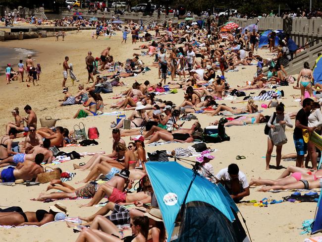 The digit was found in a changing room at Balmoral Beach. Picture: Toby Zerna