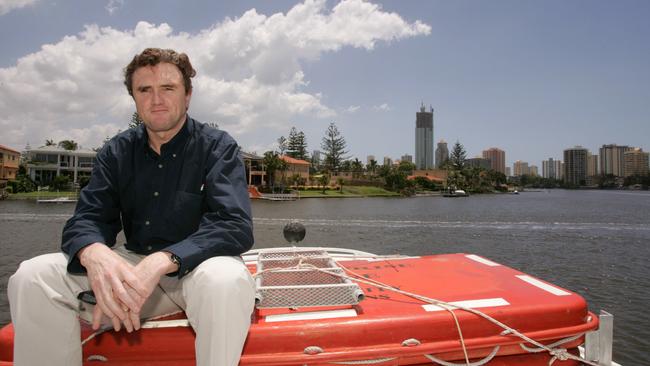 2004: The Australian Independent Shipbrokers Consortium’s Dr Robert Dane. They were one of several consortiums keen to create the ferry system.