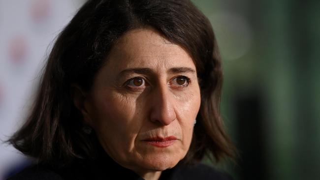 NSW Premier Gladys Berejiklian on Monday. Picture: Bianca De Marchi