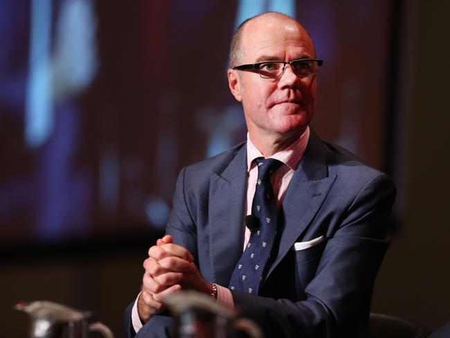 Westpac Economist Justin Smirk photographed at a Post State Budget Luncheon in Brisbane. Pictures: Jack Tran