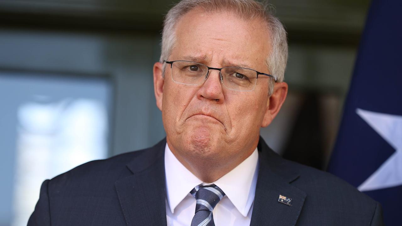 Prime Minister Scott Morrison said he believes Facebook should be treated as a publisher if they’re going to allow trolling. Picture: Gary Ramage / NCA NewsWire