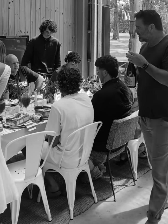 Garry Lyon hosted Christmas lunch for the Brownless family.