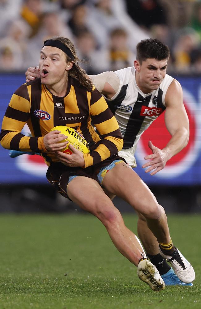 Jack Ginnivan’s recruitment has been a slam dunk. Picture: Darrian Traynor/Getty Images