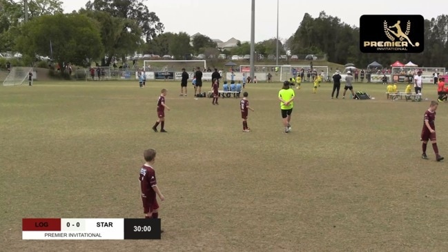 REPLAY: Premier Invitational - Gold Coast Football - Logan Lightning vs Soccer Starz (U8 Boys)