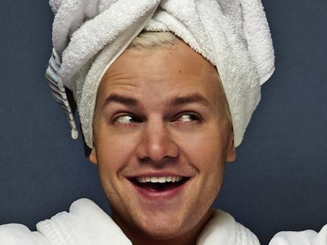 Joel Creasey prepares to host Seven's new dating show, Take Me Out. Picture: Tarsha Hosking/Seven.