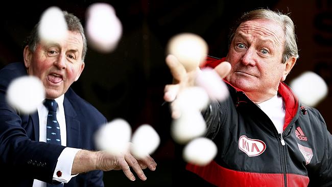 Kevin Sheedy sparked the ‘Marshmallow Wars’ between Essendon and North Melbourne.