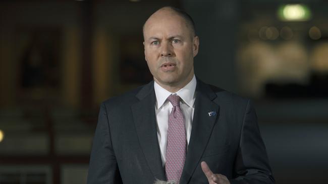 Treasurer Josh Frydenberg aims to get households to spend their own money. Picture: NCA NewsWire/Gary Ramage