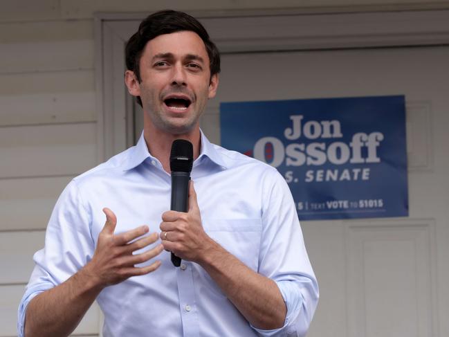 Democrat Jon Ossoff. Picture: AFP