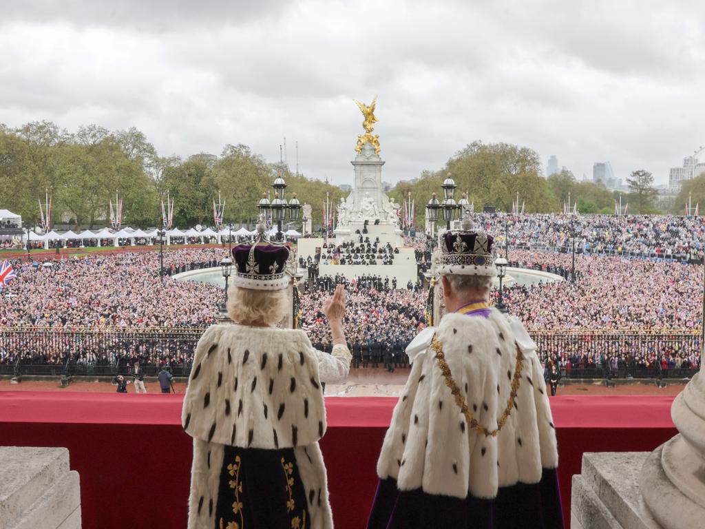 Imagine not beaming at this view? Picture: Handout/Chris Jackson/Getty Images for Buckingham Palace