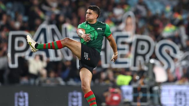 Latrell Mitchell needed painkilling injections to take the field on Saturday night. Picture: Getty