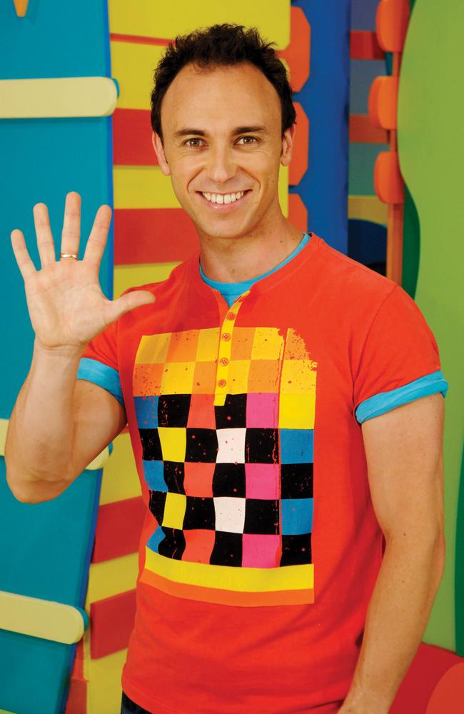 Original Hi-5 member Nathan Foley.