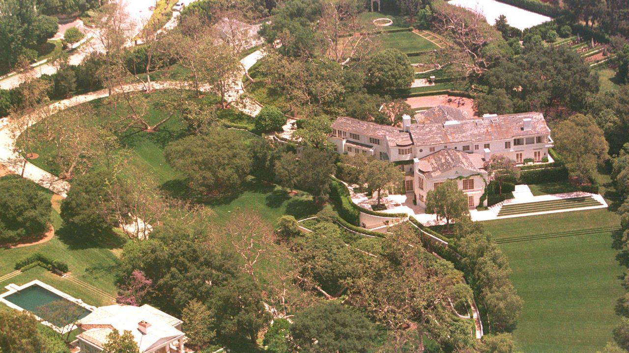 Maybe Jeff Bezos will win this Beverly Hills house off. Picture: Getty