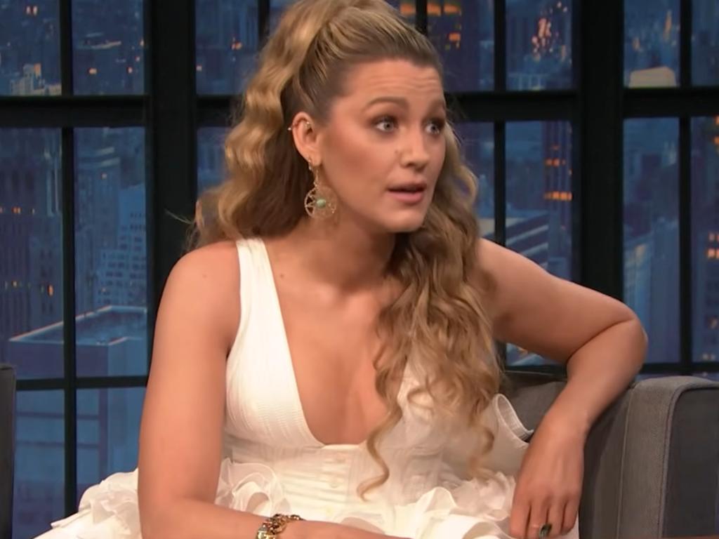 Blake Lively sat down for her first TV interview.