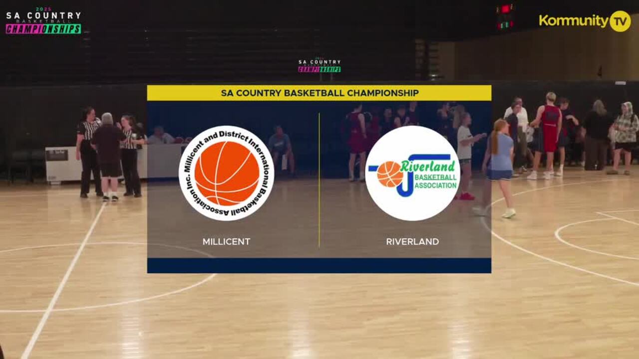 Replay: Millicent v Riverland (U18 Girls Div 1)—SA Junior Country Basketball Championships Day 1