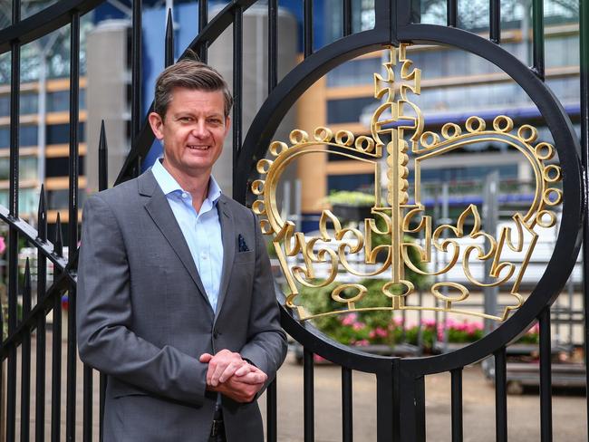 Brant Dunshea, Chief Regulatory Officer at the British Horseracing Authority, outside Ascot Racecourse in Ascot, Berkshire, U.K.. Picture: Hollie Adams