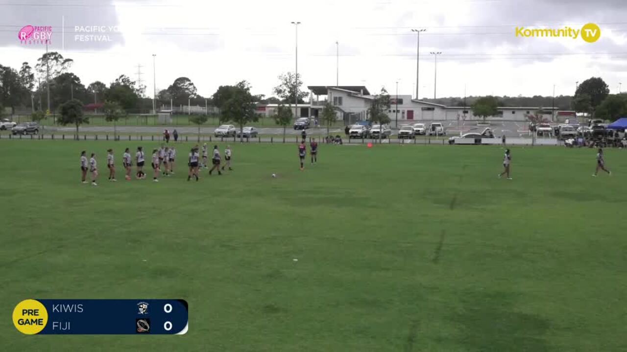 Replay: Queensland Kiwis v Queensland Fiji (U16 girls)—2024 Pacific Youth Rugby Festival Day 3