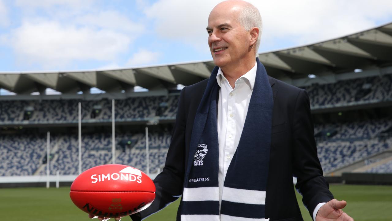 Craig Drummond is the new Geelong president. Picture: Peter Ristevski