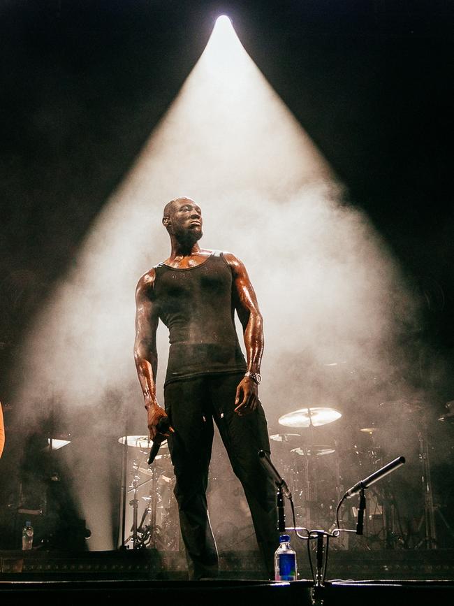 Stormzy in Brisbane last weekend. Picture: Bianca Holderness