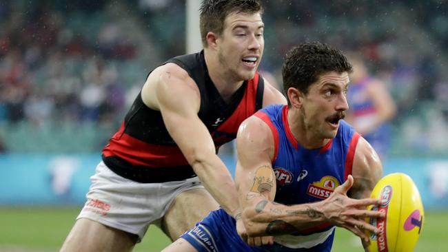 Premiership Bulldog Tom Liberatore remains a crucial member of the team’s 2021 finals push, which begins again on Saturday night against Brisbane. Picture: Getty Images