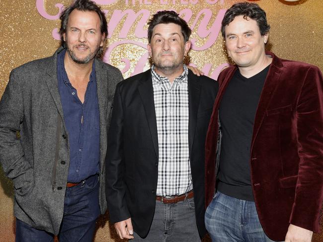 Olds (far right) at the premiere of The Eyes of Tammy Faye in 2021. Picture: Amy Sussman/Getty Images