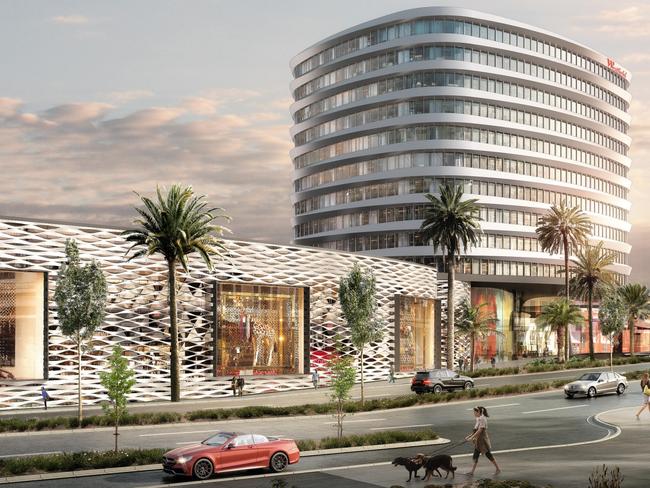 Artist impression of Westfield Doncaster redevelopment.