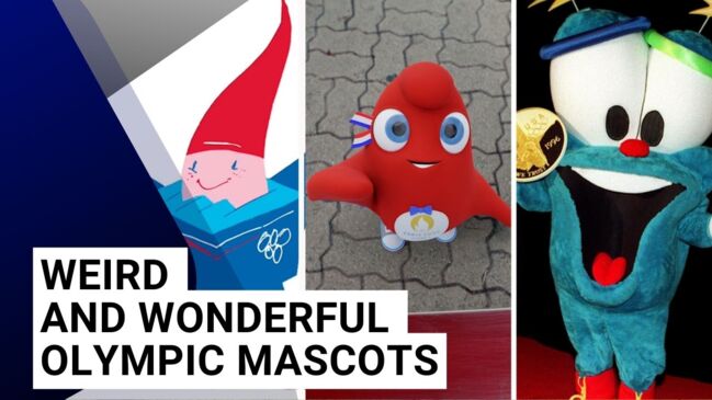 Olympic mascots: The weird and wonderful