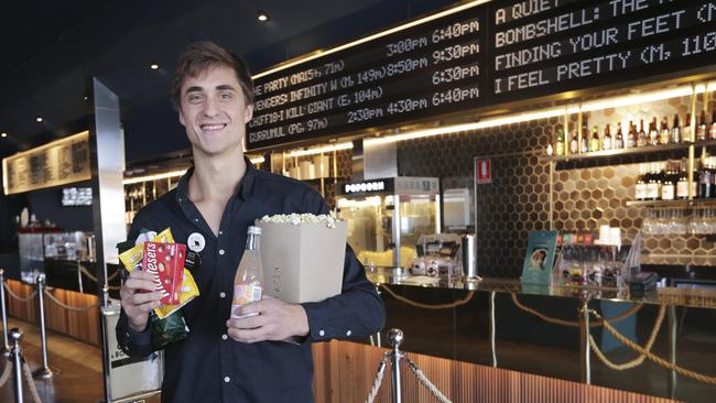 Manager Bennie Tamir at Classic Cinemas in Elsternwick.