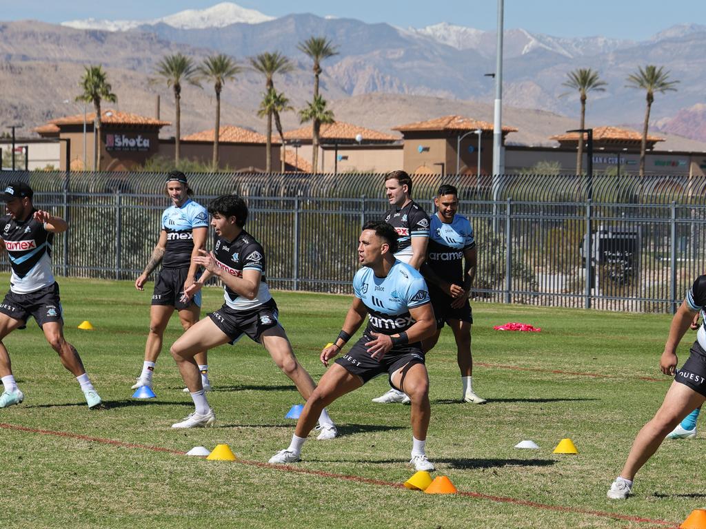 A tremendous training backdrop. Picture: Ethan Miller/Getty Images/AFP