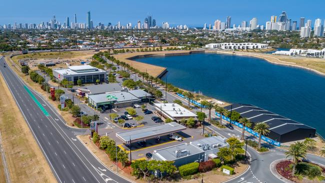 Sunland Group's commercial precinct Lakeview. Photo: Supplied