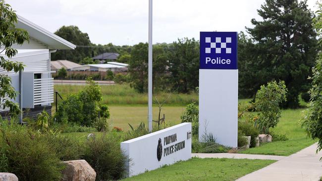 Existing land like that adjoining Pimpama Police station flagged as possible sites for future watchhouse developments. Picture: Nigel Hallett