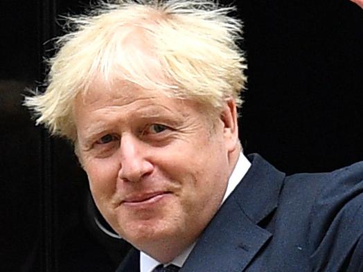 LONDON, ENGLAND - SEPTEMBER 08: British Prime Minister Boris Johnson waves as he leaves Downing Street on September 8, 2020 in London, England. (Photo by Leon Neal/Getty Images) BESTPIX