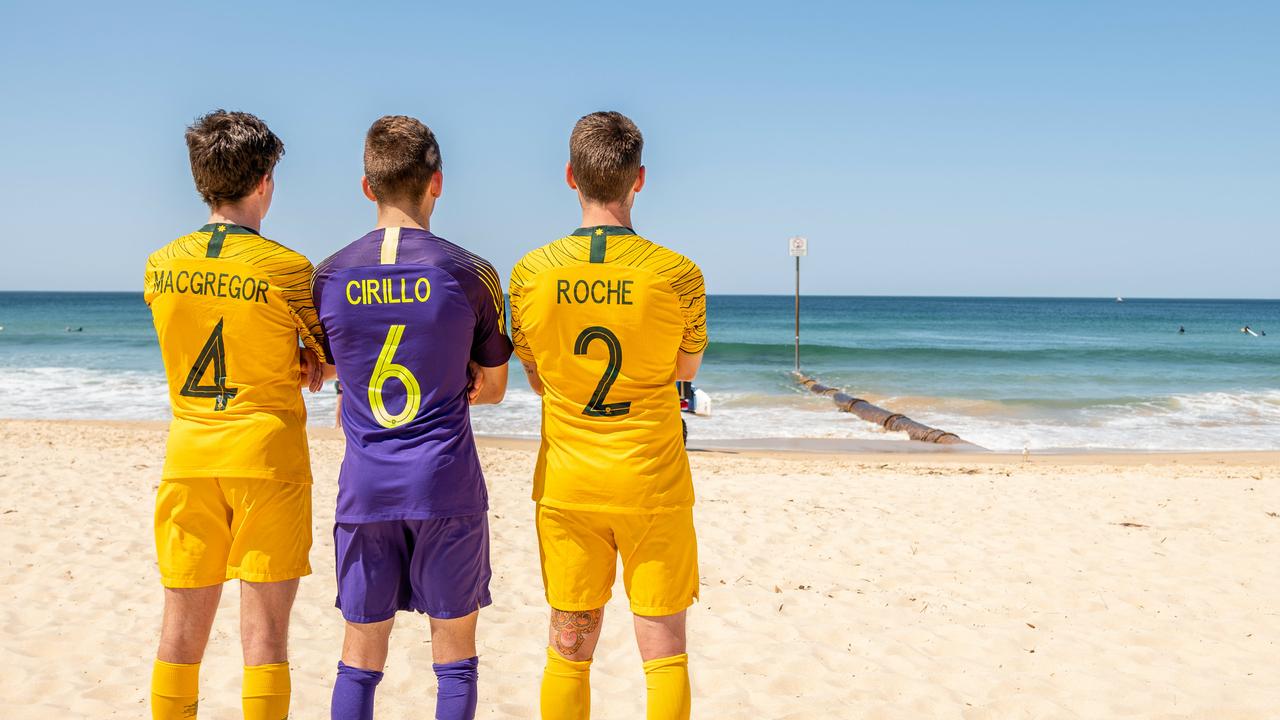 Three of the Pararoos named in the team to face Canada this month. Source: Pararoos.