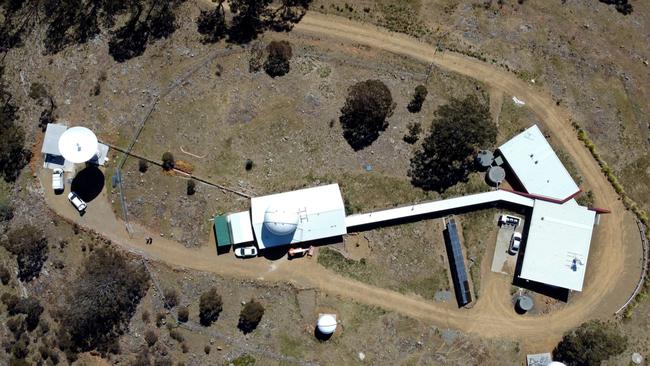 University of Tasmania's Greenhill Observatory, Bisdee Tier, Picture: University of Tasmania