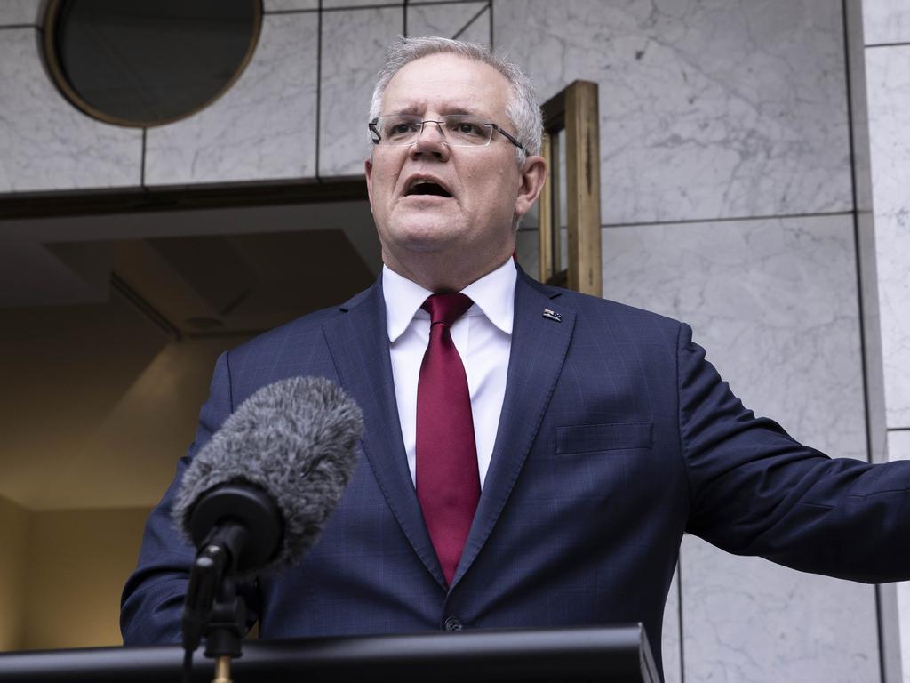 Prime Minister Scott Morrison is set to announce the vaccine agreement on Wednesday. Picture: Gary Ramage/NCA NewsWire