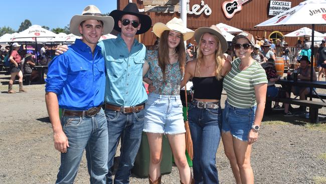 Locky, Josh, Kaylee, Hayley and Nicole- CMC Rocks 2023 Willowbank Raceway