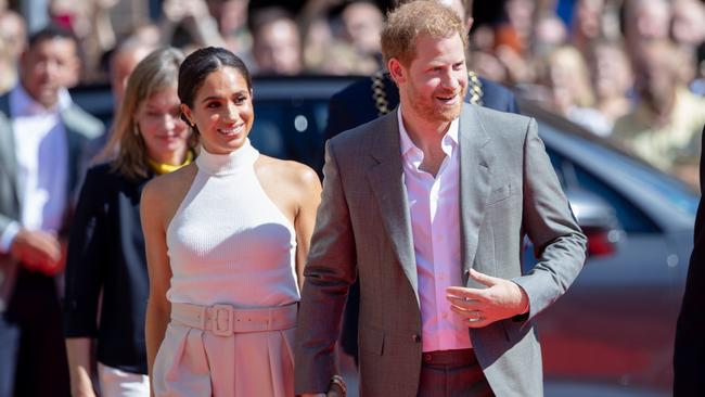 Meghan and Harry have been in Europe on a tour. Picture: Joshua Sammer/Getty Images