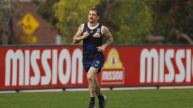 Tom Liberatore back at training. (Photo by Darrian Traynor/Getty Images)