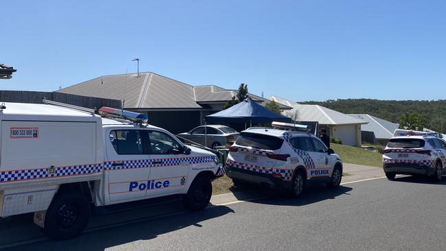 A crime scene was declared at a Gladstone home after the body of a 24 year old man was found during a welfare check at Glen Eden.