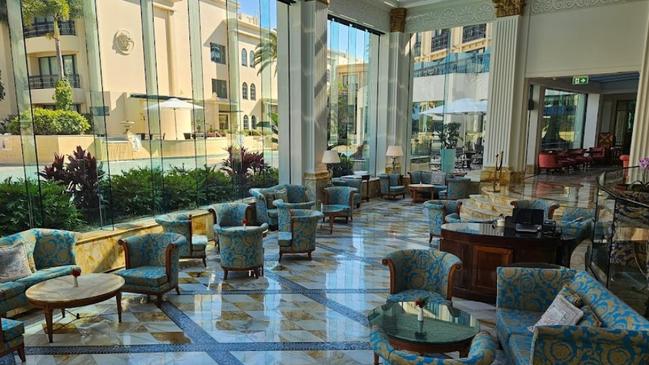 James Rossetti shared a photo from inside the five-star Imperial Hotel on the Gold Coast. Photo: James Rossetti/Google Reviews