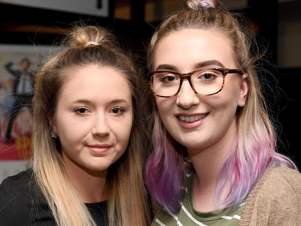 Kathryn and Rebecca Chave at the Spanish Film Festival media launch pre-screening drinks at Palace Nova Cinema in the city. Picture: Naomi Jellicoe