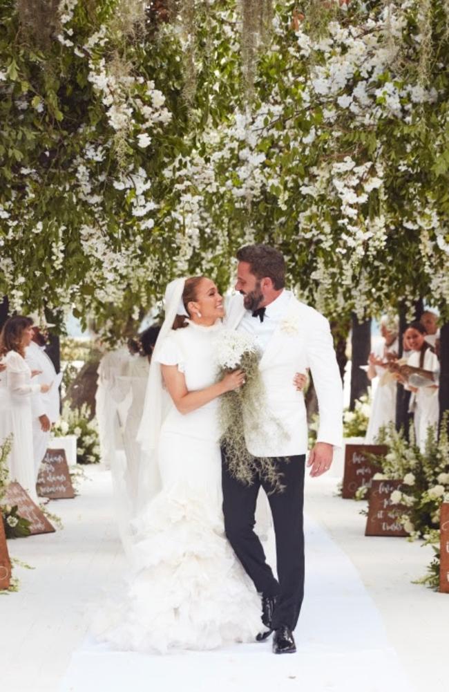 They tied the knot last year. Picture: On the JLo